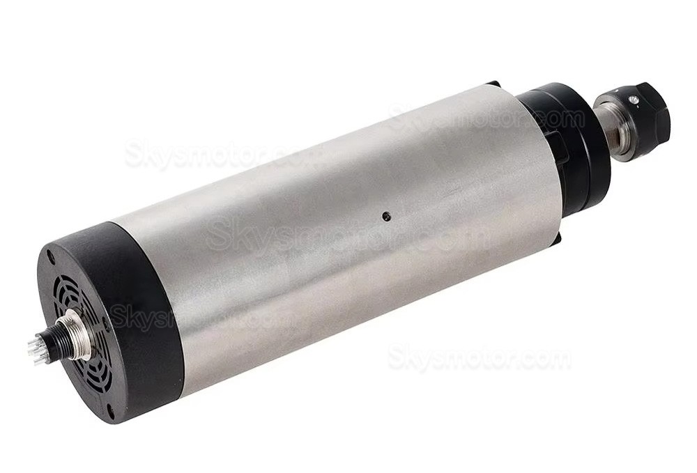 2.2KW 110V/220V 空冷スピンドルモーターキット 80-2.2KW-ER20 + H100-2.2 VFD（可変周波数ドライブ）+ ER20コレット13個付き